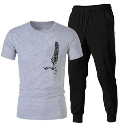 Summer Tracksuit printed T Shirts and comfortable Trouser For Men & Boys