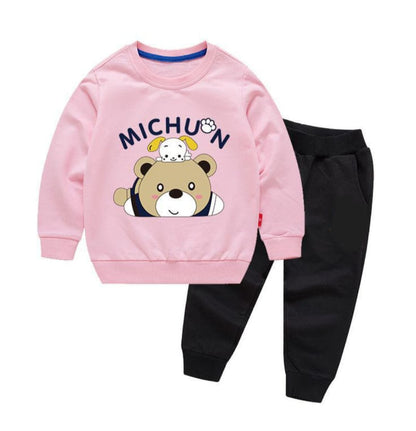 Boy's Letter Print Sweatshirt & Pants Set For Autumn And Winter daily & Outdoor Wear