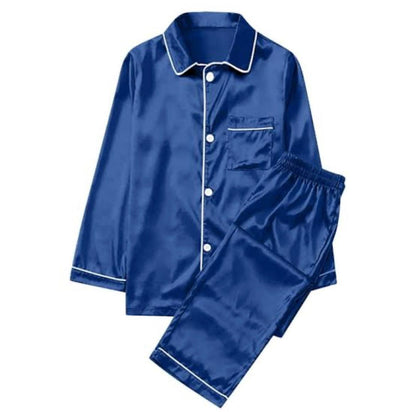 Silk Satin Night Dress For Girls